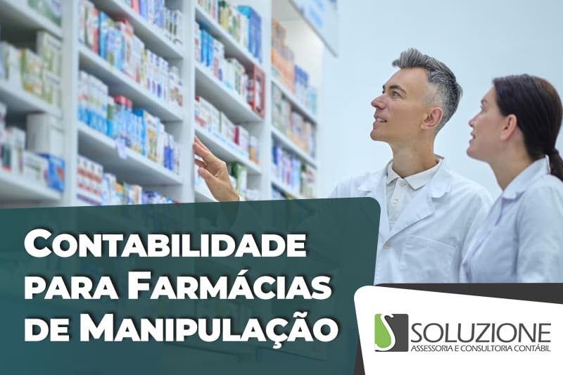 Contabilidade para farmácias de manipulação - farmacêuticos analisando estoque de remédios